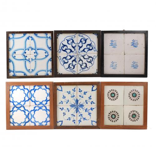 CATALAN TILES, 19TH CENTURY