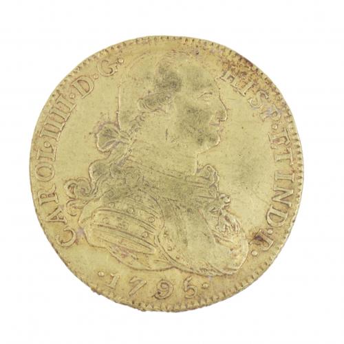 MONEDA DE CARLOS IV, 1795.