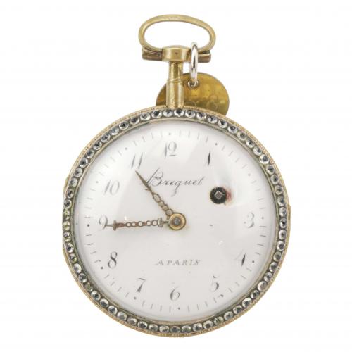 ATRIBUIDO BREGUET., RELOJ FRANCÉS DE BOLSILLO, PRINCIPIOS D