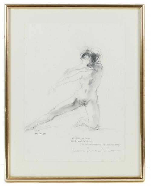 JAUME VILLANUEVA MALARET (1940)DesnudoCarboncillo sobre papel