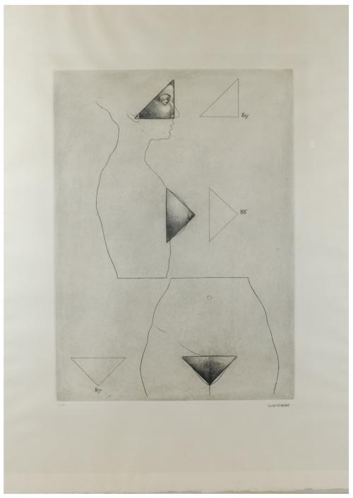 JOSEP MARÍA SUBIRACHS (1927-2014)ComposiciónGrabado sobre papel