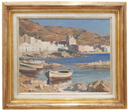 JOSEP PUIGDENGOLAS BARELLA (1906-1987), "Port de la Selva".