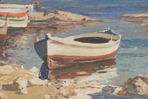 JOSEP PUIGDENGOLAS BARELLA (1906-1987), "Port de la Selva".