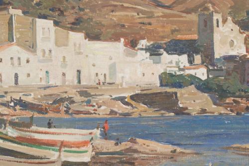 JOSEP PUIGDENGOLAS BARELLA (1906-1987), "Port de la Selva".