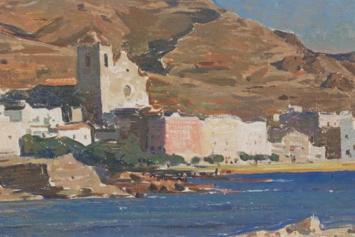JOSEP PUIGDENGOLAS BARELLA (1906-1987), "Port de la Selva".