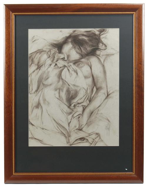 JOSÉ LUIS FUENTETAJA (1951) "Sleeping youth".