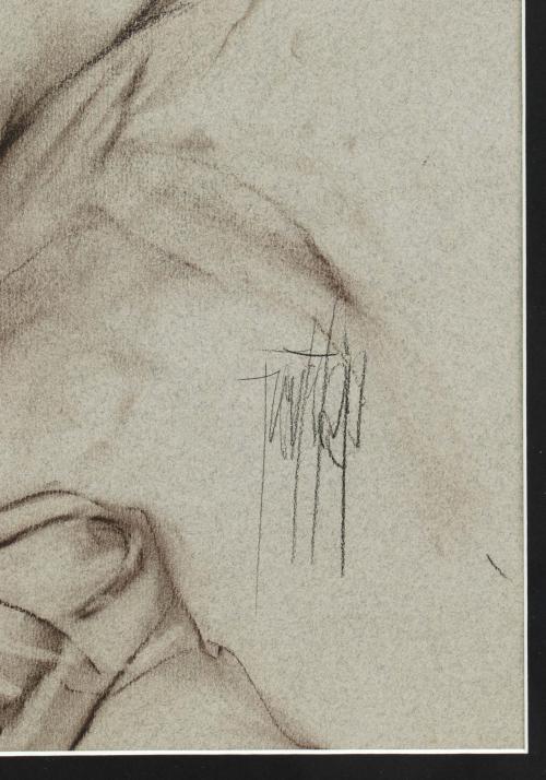JOSÉ LUIS FUENTETAJA (1951) "Sleeping youth".