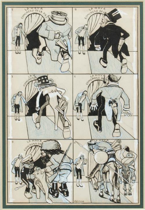 RICARD OPISSO (1880-1966). "THE HAGUE. PEACE CONGRESS.".