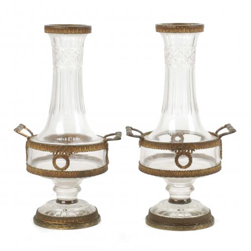 COUPLE OF FRENCH VASES, LATE 20TH CENTURY.
