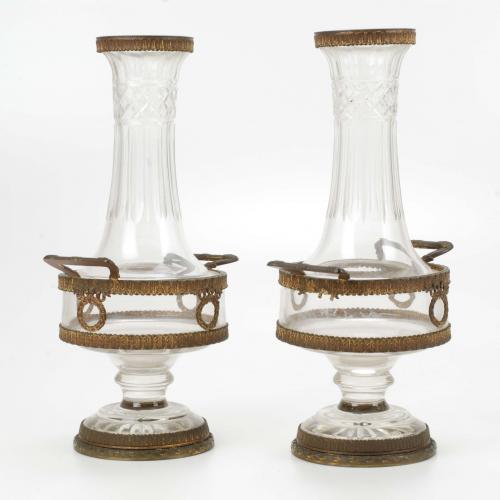 COUPLE OF FRENCH VASES, LATE 20TH CENTURY.