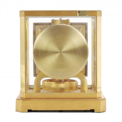 RELOJ DE SOBREMESA SUIZO JAEGER LE COULTRE "ATMOS", MEDIADO