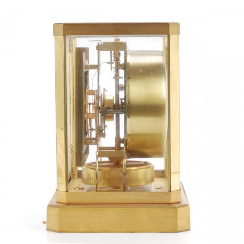 RELOJ DE SOBREMESA SUIZO JAEGER LE COULTRE "ATMOS", MEDIADO
