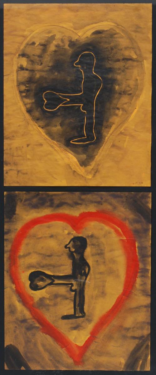 VÍCTOR MIRA (1949-2003) "Pintura para los enamorados".