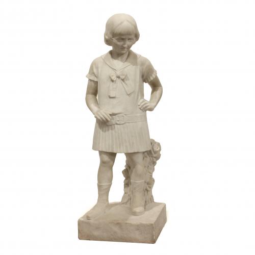 ENRIC CLARASSÓ (1857-1941). "Niña".