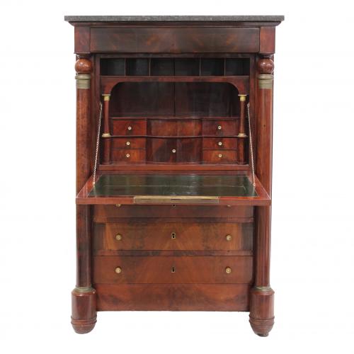 WRITING DESK "Á ABATTANT" (FALL FRONT) FRANCÉS LUIS FELIPE,