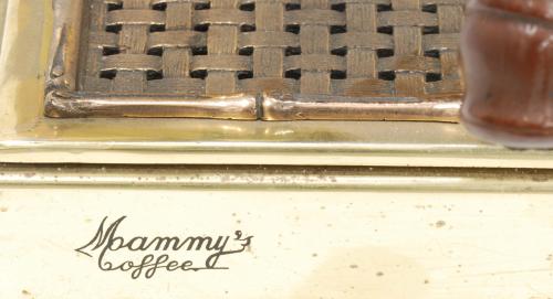 MÁQUINA DE CAFÉ, "MAMY&#39;S COFFE", SEGUNDO CUARTO SIGLO XX