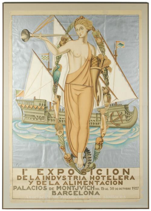 Designed by Francesc d'Asís Gali.105.50x73.50