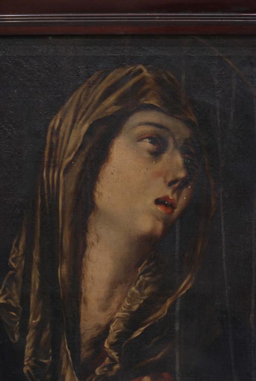 18TH CENTURY SPANISH SCHOOL "DOLOROSA".