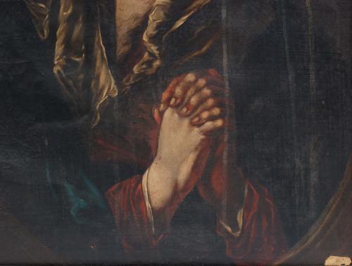 18TH CENTURY SPANISH SCHOOL "DOLOROSA".