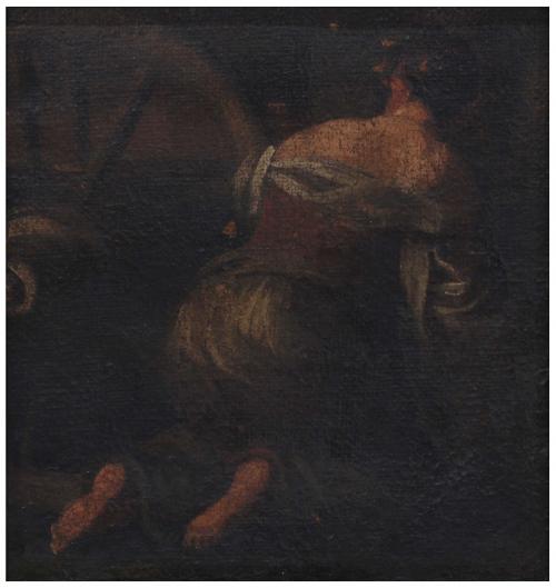 17TH CENTURY ITALIAN SCHOOL "SANTA CATALINA".