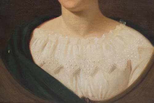 FRENCH SCHOOL, EARLY C19th "PORTRAIT OF BERNARDINE- EUGÉNIE