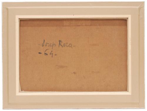 JOSEP ROCA-SASTRE (1928-1997)., "Bodegón"., Óleo sobre tábl