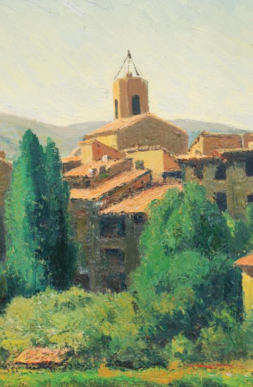 ENRIC PORTA (1901-1993)., "Paisaje".