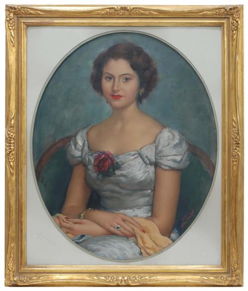 "SRA. DÑA. Mª TERESA CASULLLERAS DE CODINA". Diciembre 1950-Febrero 1951.