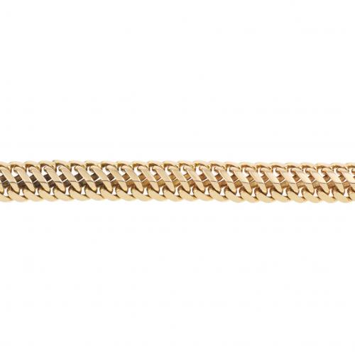 PULSERA EN ORO TRENZADA.