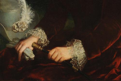 ENGLISH SCHOOL, C19th "PORTRAIT OF A LADY".