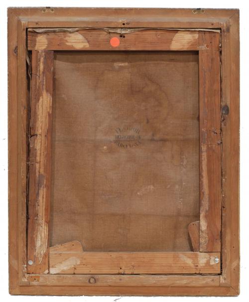 ROMÁN RIBERA (1848-1935)., Boceto, Óleo sobre lienzo.