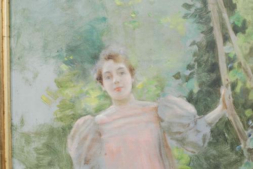 ROMÁN RIBERA CIRERA (1848-1935). "Lady"