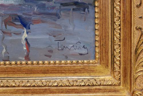 JOSEP CRUAÑAS FAGES (1942). "Puerto de Barcelona".