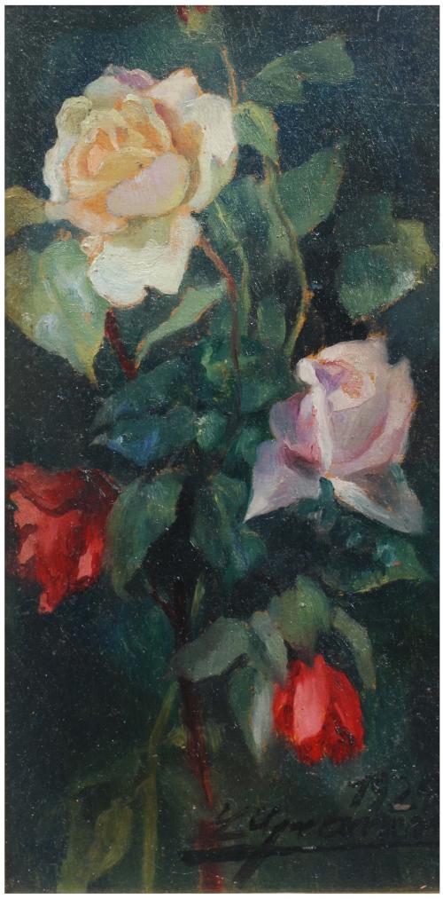 LLUÍS GRANER (1863-1929)., "Flores".