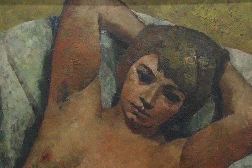 JOSEP MARIA MALLOL SUAZO (1910-1986) "Desnudo femenino".