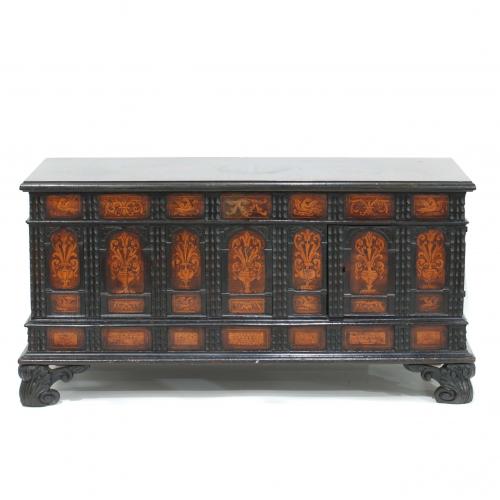  CATALAN BRIDAL CHEST C18th.