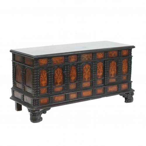  CATALAN BRIDAL CHEST C18th.