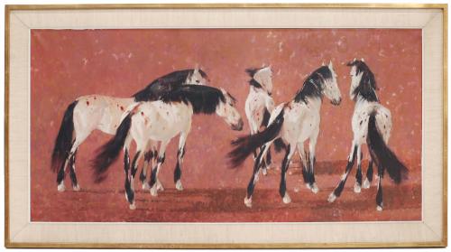RICARD ARENYS GALDON (1914-1977). "HORSES"