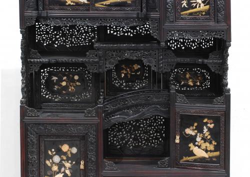 CABINET JAPONÉS, PERIODO MEIJI, FINALES SIGLO XIX