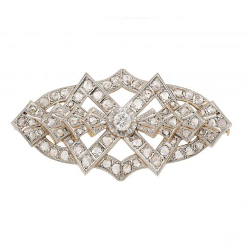 ART DECO BROOCH.