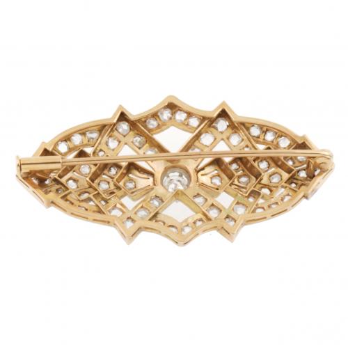 ART DECO BROOCH.