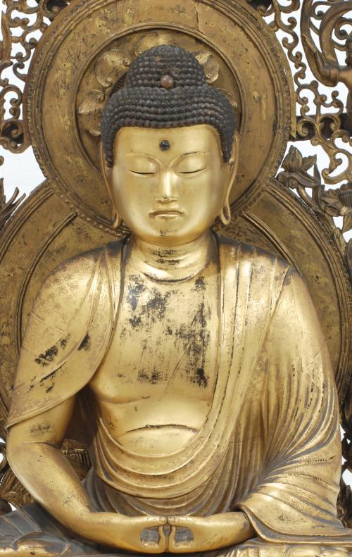 GRAN E IMPORTANTE BUDA JAPONÉS, FINALES SIGLO XIX- PRINCIPI