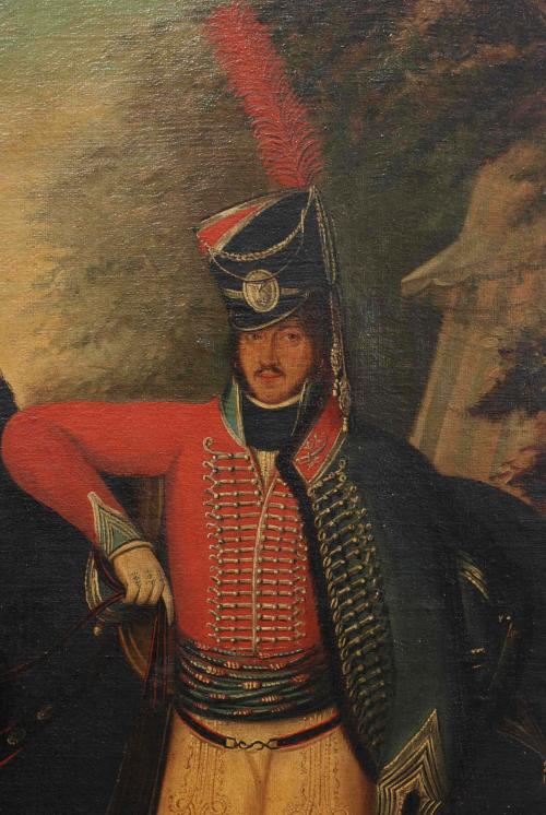 LORENZO BARRUTIA (Activo ca. 1790-1840). "Militar".