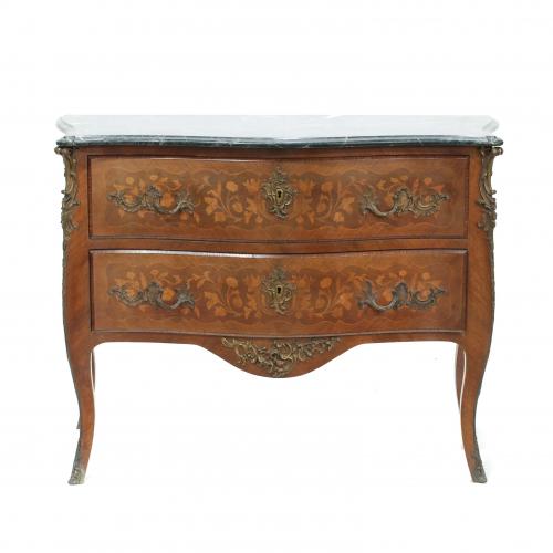 LOUIS XV STYLE FRENCH CHEST OF DRAWERS. C20th