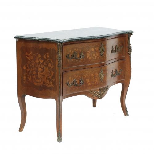 LOUIS XV STYLE FRENCH CHEST OF DRAWERS.  C20th