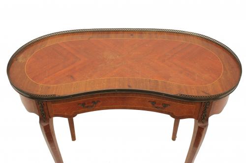KIDNEY SHAPED SIDE TABLE