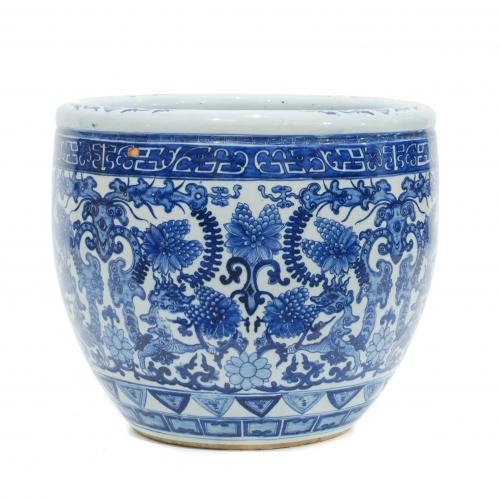 GRAN PECERA CHINA, SIGLO XX.