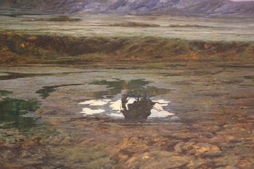 NICOLÁS RAURICH (1871-1945). "Pontine Marshes" or "Slough".