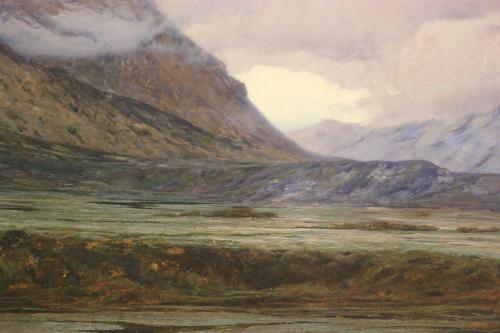 NICOLÁS RAURICH (1871-1945). "Pontine Marshes" or "Slough".