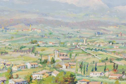 JESÚS APELLANIZ (1898-1969). "Paisaje".